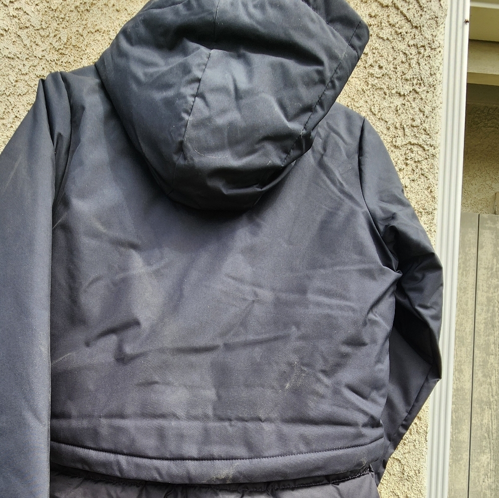 NWT All In Motion 3 In 1 Mid Length Jacket With skirt & Hood - Picture 8 of 11